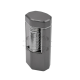 MERIDIAN THREE SOFT FIRE CIGAR LIGHTER CARBON GRAY