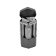 MERIDIAN THREE SOFT FIRE CIGAR LIGHTER CARBON GRAY