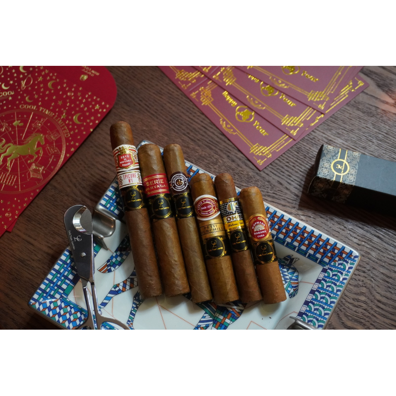 CUBAN 6 BAND CIGARS COMBINATION