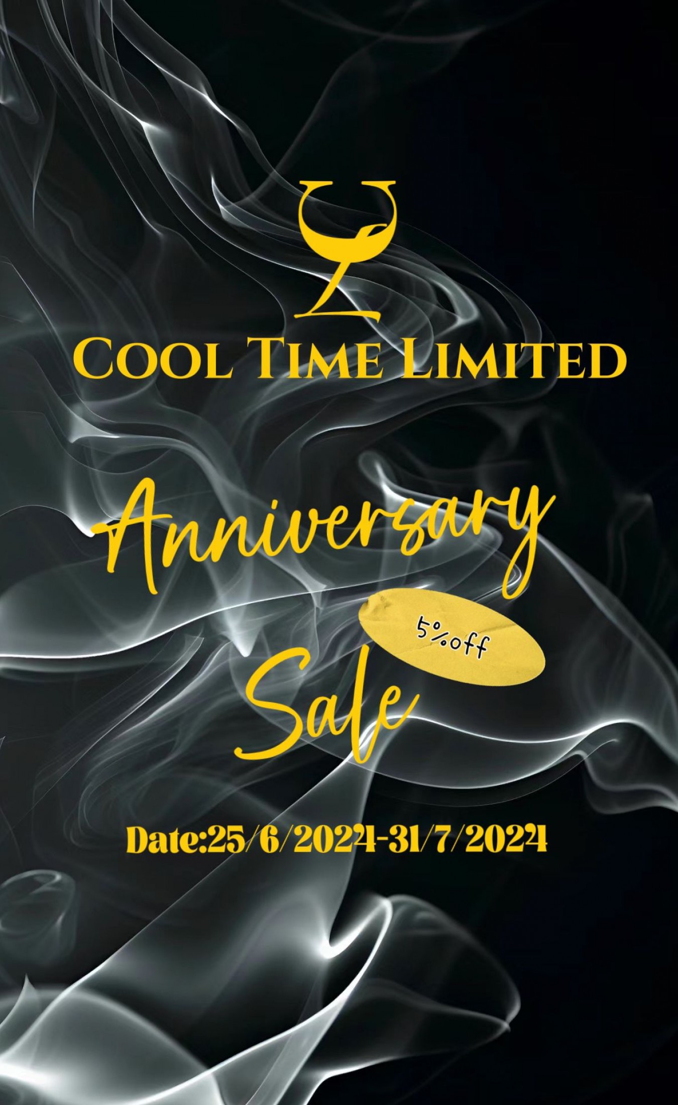 5% OFF ANNIVERSARY OFFER