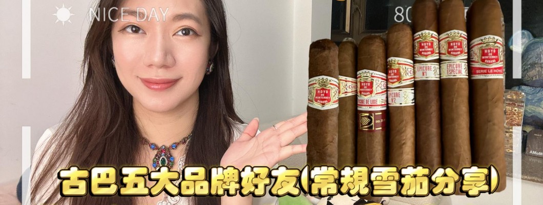 Cigar life 雪茄生活 : 古巴五大品牌之一好友(常規雪茄分享) Hoyo de Monterrey Regular Cigar Review