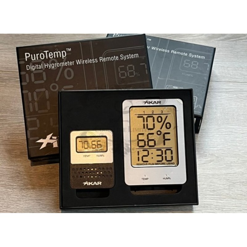 XIKAR® PUROTEMP WIRELESS HYGROMETER SYSTEM